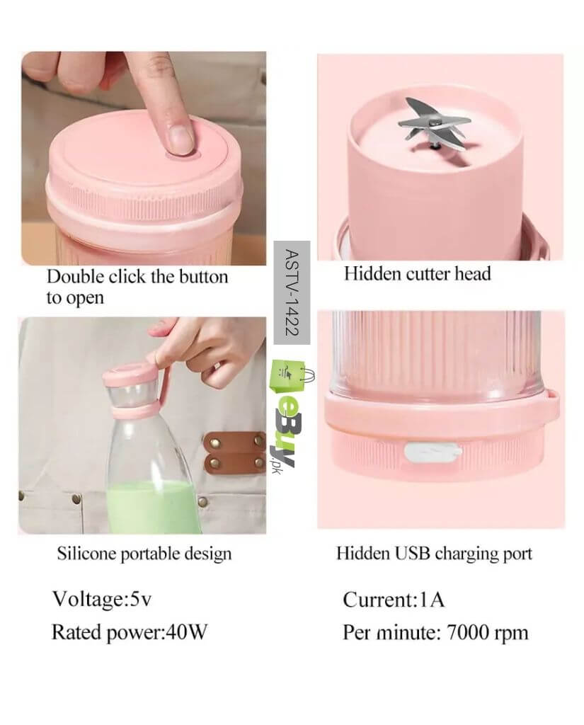Mini smoothie blender with blending cup