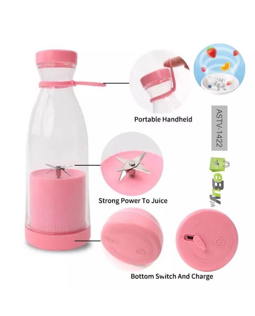USB rechargeable mini juice blender
